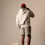 THINK FAST ZIP-THROUGH HOODIE (GREY MARL)