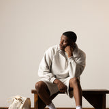 CREO HALF ZIP (GREY MARL)