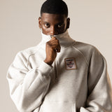 THINK FAST HALF ZIP (GREY MARL)