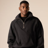 CREO HALF ZIP (BLACK)