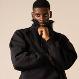 CREO HALF ZIP (BLACK)