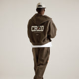 SLINGER ZIP HOODIE (MAJOR BROWN)