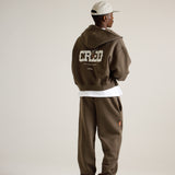 SLINGER OPEN BOTTOM JOGGER (MAJOR BROWN)