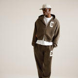 SLINGER OPEN BOTTOM JOGGER (MAJOR BROWN)