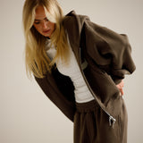 SLINGER OPEN BOTTOM JOGGER (MAJOR BROWN)