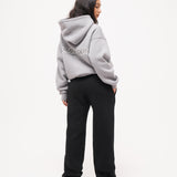 DAILYS OPEN BOTTOM JOGGER (BLACK)