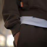 CALI ZIP HOODIE (MAJOR BROWN)