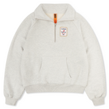 THINK FAST HALF ZIP (GREY MARL)