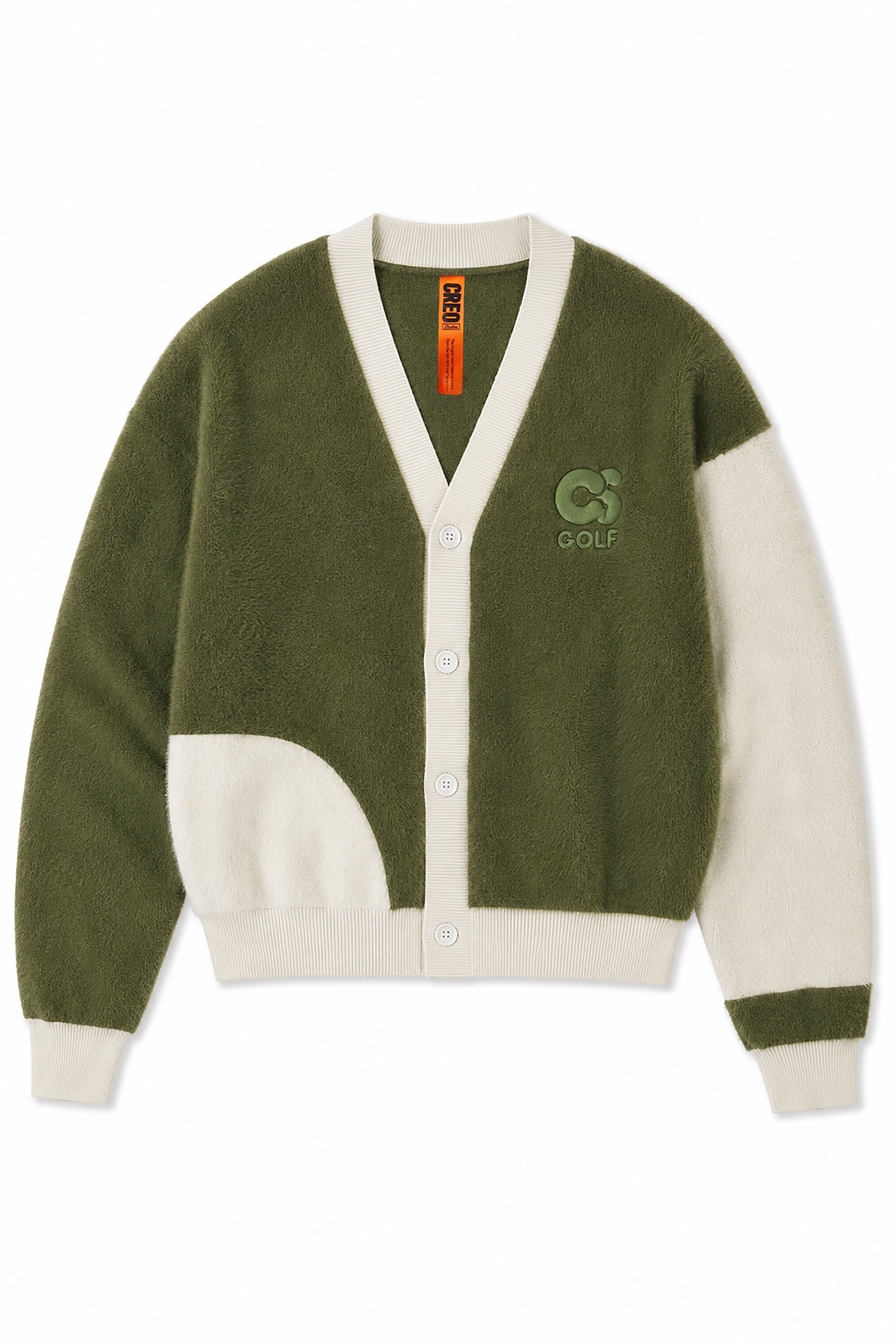 Creo Golf Cardigan unisex knitted cardigan by Creo Studios