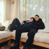 DAILYS OPEN BOTTOM JOGGER (BLACK)