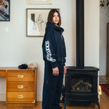 SKI RESORT ZIP HOODIE (NAVY)