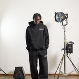 CREATIVE DEPT. OPEN BOTTOM JOGGER (BLACKOUT)