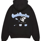 "DON'T GET IT TWISTED" HOOD (BLACK/CHAMBRAY)