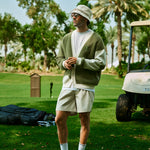 Creo Golf Cardigan unisex knitted cardigan by Creo Studios