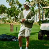 Creo Golf Cardigan unisex knitted cardigan by Creo Studios