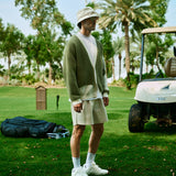 Creo Golf Cardigan unisex knitted cardigan by Creo Studios