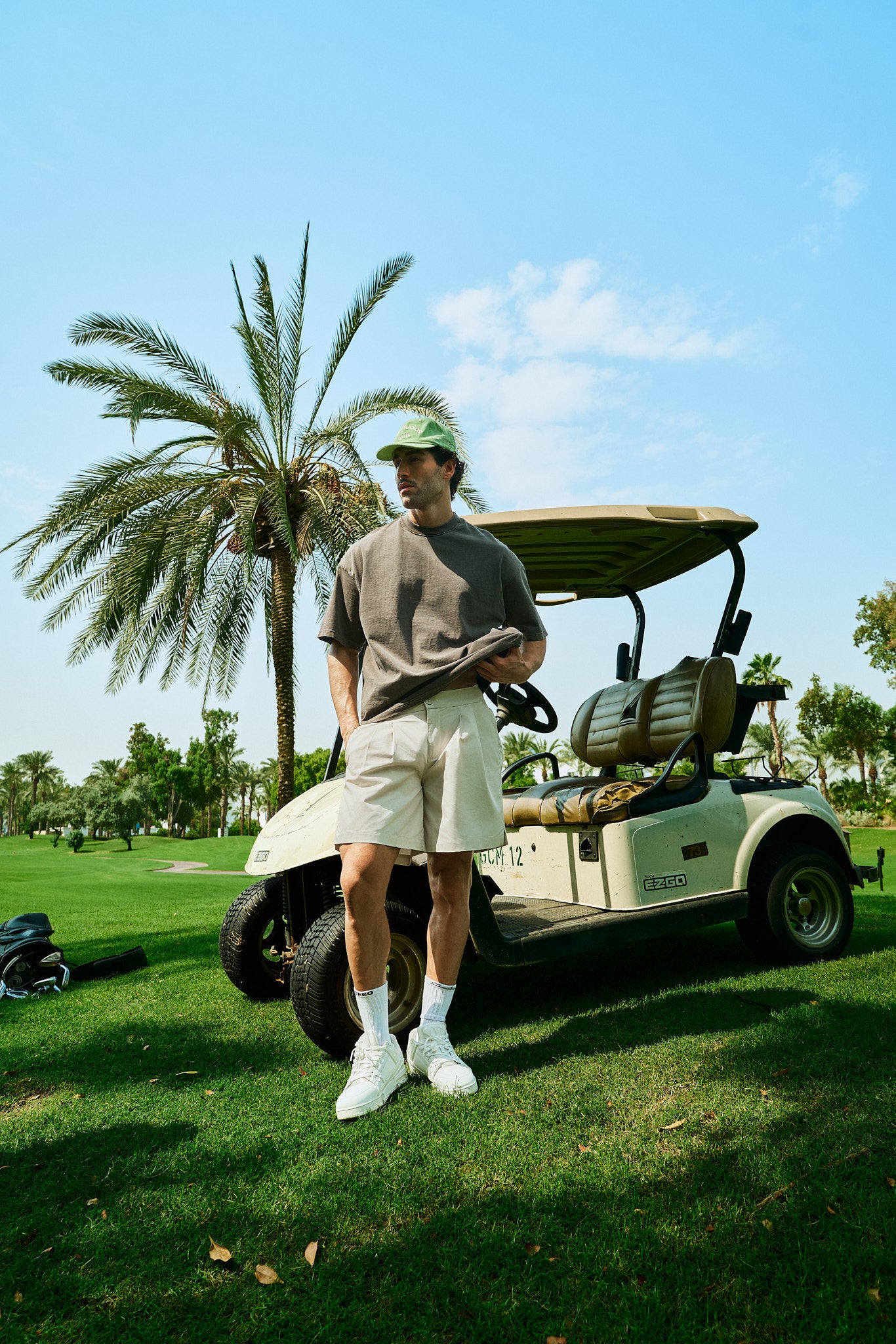 Augusta Short unisex chino shorts by Creo Studios
