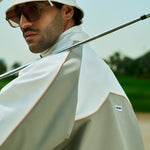 Bottega Track Top in sage and white by Creo Studios