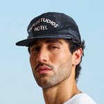 Creo Studios Hotel Cap in navy by Creo Studios