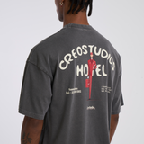HOTEL TEE (WASHED OUT GREY)