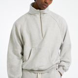 CREO HALF ZIP (GREY MARL)