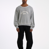 HOTEL KNITTED SWEATSHIRT (WASHED GREY)