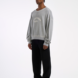 HOTEL KNITTED SWEATSHIRT (WASHED GREY)