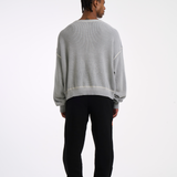 HOTEL KNITTED SWEATSHIRT (WASHED GREY)