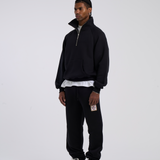 CREO HALF ZIP (BLACK)