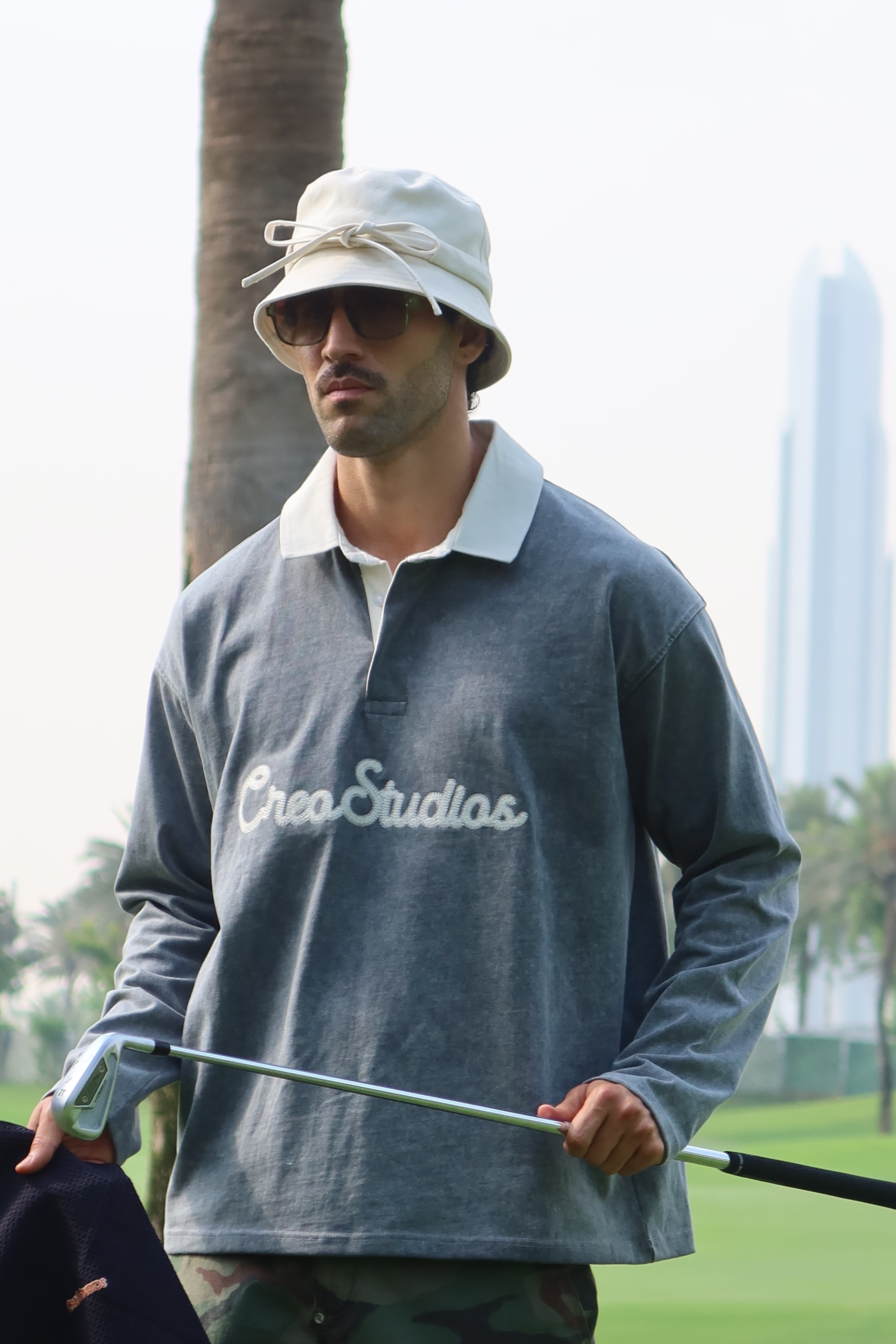 Rugby Polo unisex cotton polo shirt by Creo Studios