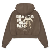 CALI ZIP HOODIE (MAJOR BROWN)