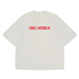 Off The Bloc Tee unisex cotton t-shirt in off-white by Creo Studios