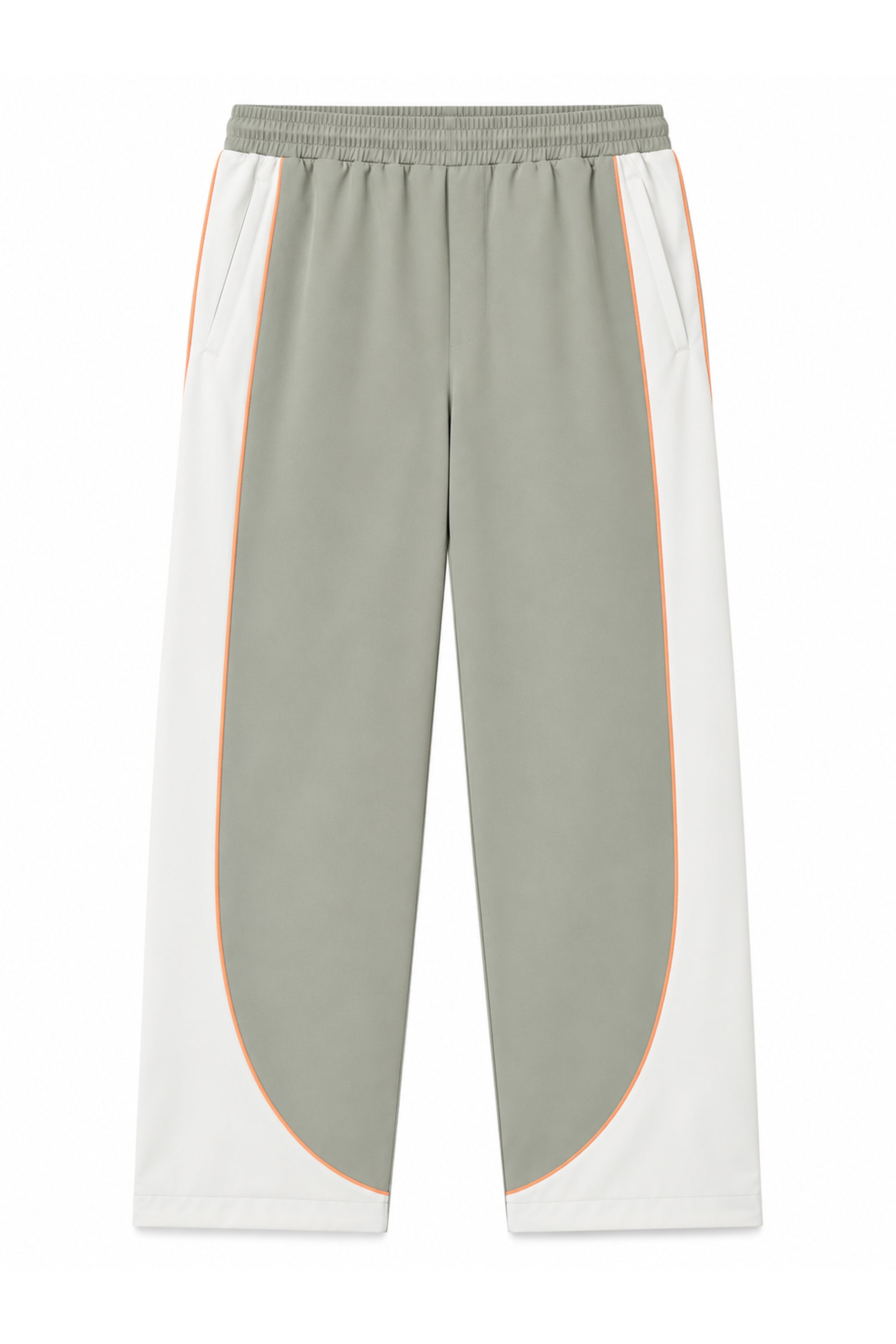 Bottega Track Pant in sage and white by Creo Studios