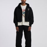 HOTEL ZIP HOODIE (BLACK)