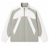 Bottega Track Top in sage and white by Creo Studios