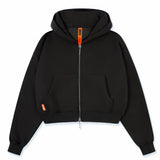 DAILYS ZIP HOODIE (BLACK)