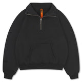 CREO HALF ZIP (BLACK)