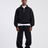 CREO HALF ZIP (BLACK)