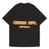 CREATIVE DEPT. TEE (BLACK/ORANGE)