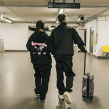 "DON'T GET IT TWISTED" HOOD (STRAWBERRY)